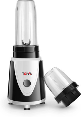 TRIVA NUTRI BLENDER 500 W Juicer Mixer Grinder(CANDYNUTRI | 2 Jars | White & Black)