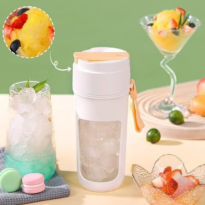 Xydrozen ELJ-22 220 W Juicer Mixer Grinder(Mini 8-Blade Smoothie Maker for Shakes, Small Juicer-Orange | 1 Jar | Orange)