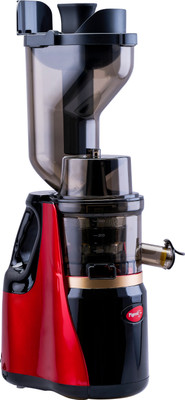 Pigeon Modern Cucina Slow Juicer 1.0 150 W Juicer (2 Jars, Cherry Red, Grey)