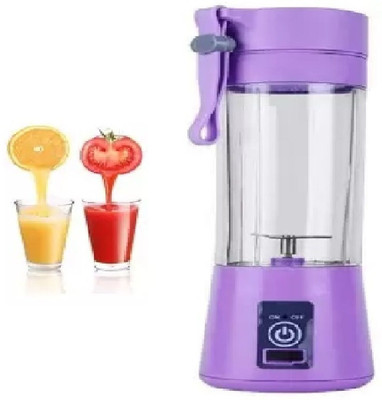 Onetree USB Juicer Electric Portable Shaker Mixer Hand Blender Blue Juicer Mixer Grinder 200 W Juicer Mixer Grinder(USB Juicer Electric Portable Hand Blendr Shaker Mixr Juicer Mixer Purple Grinder | 1 Jar | Purple)