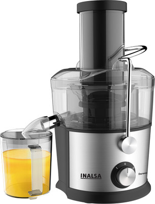 Inalsa DURONIC 900 900 W Juicer(DURONIC 900 | 1 Jar | Black/Grey)