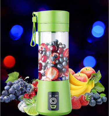 GUGGU PRO 450 W Juicer Mixer Grinder(Juicer_61Rechargeable 6-Blade Portable Juicer Bottle Blender | 1 Jar | Multicolor)