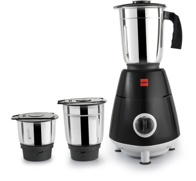 cello Trion 550 W Mixer Grinder(Trion Neo, Unbreakable Jars, Copper Motor | 3 Jars | Black)
