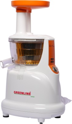 Greenline COLD PRESS JUICER COLDPRESS AAA 800 Juicer (1 Jar, WHITE AND ORANGE)