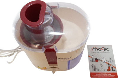 MAGIC 450W Centrifugal Juicer Machines,Vegetable and Fruit Juice Extractor 450 W Juicer(Juicer Machine | 1 Jar | White)