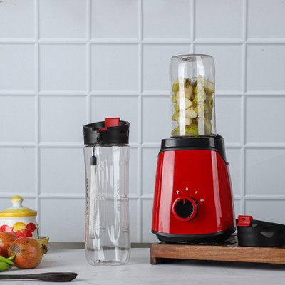 Onshoppy Celestia 500 W Juicer Mixer Grinder(Celestia Nutri-blender Mixer Grinder, SS Blades, 2 virgin jars, Copper Motor W | 2 Jars | Red)