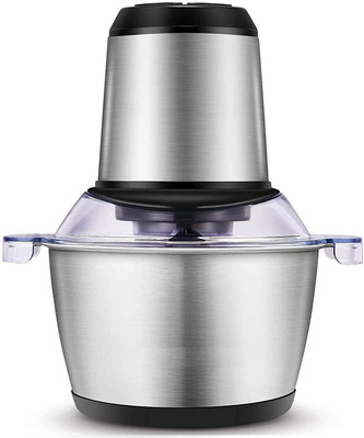 Luxafare Meat Grinder Electric Food Processor 350 W Mixer Grinder(Meat Grinder Electric Food Processor | 1 Jar | Silver)