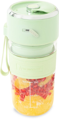 WONDERCHEF Nutri-cup Zip Portable Blender 200 W Juicer(Nutri-cup Zip Portable Blender | 1 Jar | Green)
