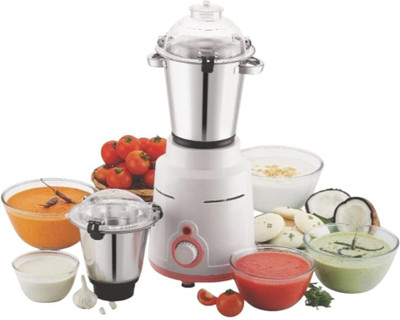 EXPERT CHEF Magic Mix 1200 W Mixer Grinder(1200w Commercial Mixer Grinder with 2 Jars for Heavy use | 2 Jars | White)