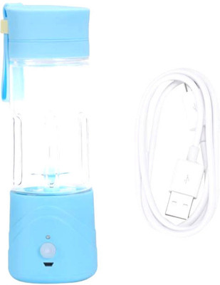 ROAR PRO 450 W Juicer Mixer Grinder(FM-712 Rechargeable Portable Electric Mini USB Bottle Juicer Mixer Grinder | 1 Jar | Multicolor)