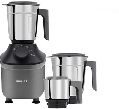 PHILIPS MicroGrind 800 W Mixer Grinder(HL7770/00 | 3 Jars | Multicoclor)