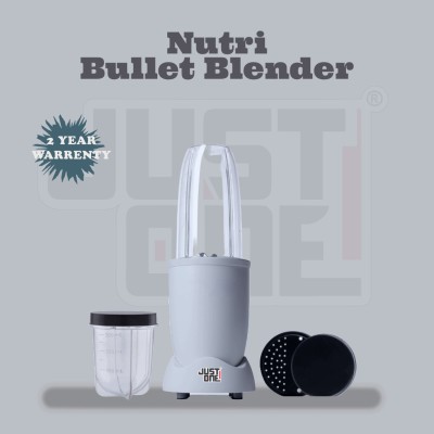 JUST ONE White, Power Consumption : W - 500, Total Jars : 02 500 W Mixer Blender(500W White Hand Blender | 2 Jars | White)