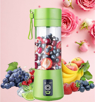 SACRO PRO 450 W Juicer Mixer Grinder(Juicer_8Rechargeable 6-Blade Portable Juicer Bottle Blender | 1 Jar | Multicolor)