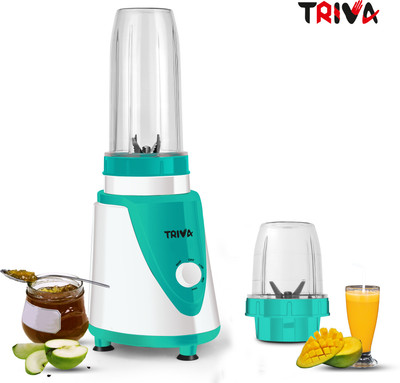 TRIVA CANDYNUTRI 500 W Juicer Mixer Grinder(CANDYNUTRI | 2 Jars | Blue)