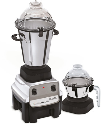 SUJATA MAGNA 1350 W Mixer Blender(MAGNAPRO ILB 1350 BLENDER | 2 Jars | Silver, Black)