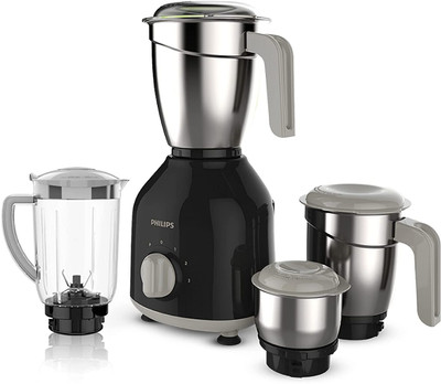 PHILIPS HL7759/00 Mixer Grinder 750 Mixer Grinder (4 Jars, Black) For Rs. 3729 @ 41 %