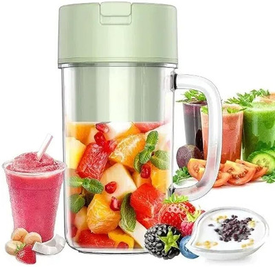 DIGICOP 1 220 W Mixer Grinder(Portable Smoothie Juicer (500ml) | USB Rechargeable Electric Juicer | 1 Jar | Green)