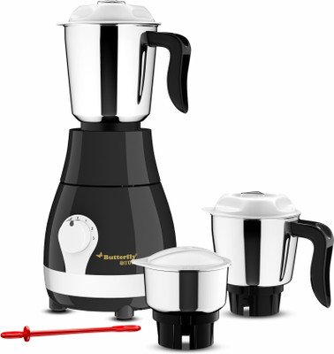 Butterfly Arrow 500 W Juicer Mixer Grinder(Arrow | 3 Jars | Grey)