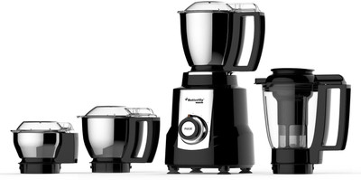 Butterfly by BUTTERFLY 1.2 HP (Horse Power) 900 W Juicer Mixer Grinder(MAGNUM | 4 Jars | BLACK WITH STEEL)
