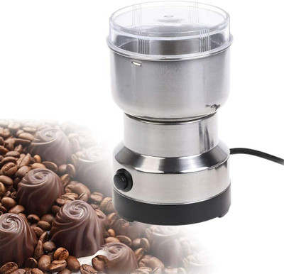 NEWSPARSH Kajal Coffee Grinder Electric Multifunction Small Food Spice Dry Fruits Grinder 6 Cups Coffee Maker(Multicolor)
