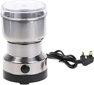 R.T. Impex 230 : Higher the Wattage, tougher the Juicing/Grinding 200 W Mixer Grinder(Electric Grinder and Coffee Maker Household Electric Mixer Grinder (nima Steel) | 1 Jar | Silver)