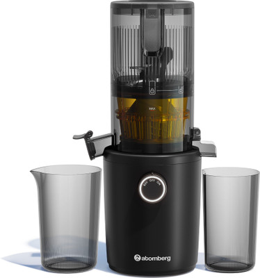 Atomberg Althea Cold Press|High Nutrition|Easy Assembly & Cleaning| 200 W Juicer(Intelli Rev|Advanced Safety Features | 2 Jars | Midnight Black)