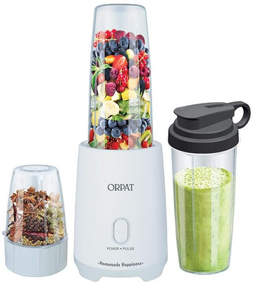 ORPAT PERSONAL BLENDER 400 W Juicer(HEALTHYBLEND GRIND | 2 Jars | White)