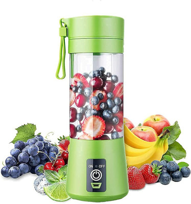 Dealdona NA 2000 W Juicer Mixer Grinder(6 Blade USB Rechargeable Portable Electric Mini Hand Juicer Bottle Blender Mixer | 1 Jar | Multicolor)