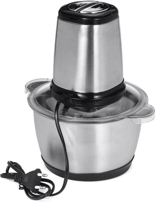 NESTIC Grinder 400 W Juicer Mixer Grinder(HMM1006 | 1 Jar | Silver, black)