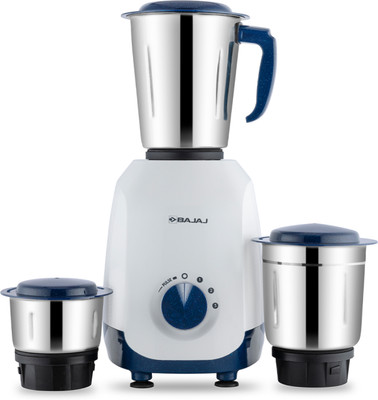 BAJAJ Ninja Series 500 W Mixer Grinder(GRACE 500W 410667 | 3 Jars | Blue)