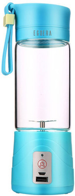 WunderVoX USBJ-22 200 W Juicer(Rechargeable Electric Juice Maker Portable Drink Mixer | 1 Jar | Blue)