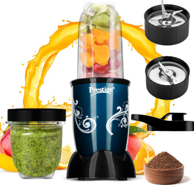 Prestige Designer 350 W Mixer Grinder(Nutri-Mix | 2 Jars | Teal)
