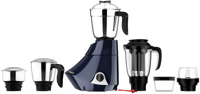 Butterfly Plus 750 W Juicer Mixer Grinder(Rapid Plus 5J | 5 Jars | Ink Blue)
