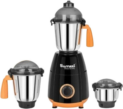 Sumeet Alexa 750 W Mixer Grinder(Alexa | 3 Jars | Black)