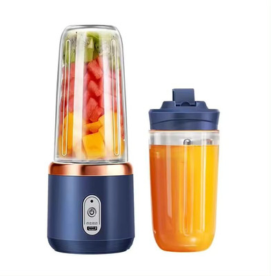 aestivo Portable Blender Juicer with Travel Bottle, Personal Size Smoothie Maker, USB 100 W Juicer(Portable Blender Juicer | 500 Jars | Multicolor)