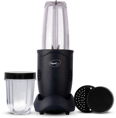 Pigeon NUTRI MASTER 400 W Juicer Mixer Grinder(16466 | 2 Jars | Blue)