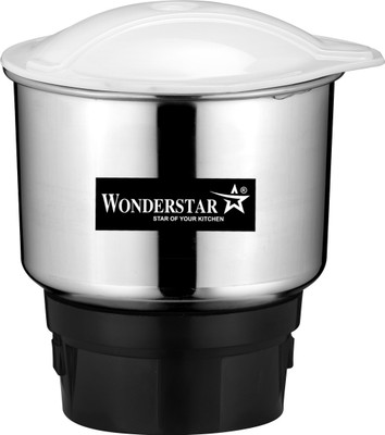 Wonder Star mixer jar 200 W Mixer Grinder(burfly chutney jar | 1 Jar | Black)