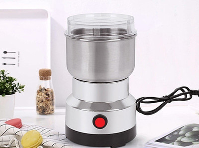 Sedoka Folding Jar Juicer Grinder, Compact Kitchen design Electric Household Grinder W 200 W Juicer Mixer Grinder(By Nima Japan 200 W,28000 RPM Mini Stainless Steel Spice Nuts Grainder With | 1 Jar | Silver345)