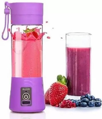 AVIKA Rechargeable Mini Juice Blender for Shake, Juice ,Smoothie vegetable juice 240 W Juicer Mixer Grinder(Juicer _Purple | 1 Jar | Purple)