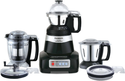 Panasonic premium 750 W Juicer Mixer Grinder(MX-AE 390 -750 Watts Mixer Grinder | 3 Jars | Black)