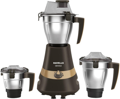 HAVELLS Denso 900 W Mixer Grinder  (GHFMGEDK090 | 3 Jars | Multicolor) For Rs. 3299 @ 53 %