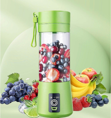 GUGGU PRO 450 W Juicer Mixer Grinder(Juicer_20Rechargeable 6-Blade Portable Juicer Bottle Blender | 1 Jar | Multicolor)
