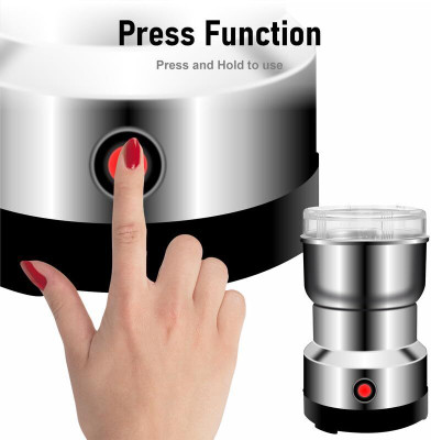 R.T. Impex MINI 150W 150 Mixer Grinder 240 Juicer Mixer Grinder (1 Jar, Silver USD) 200 W Mixer Grinder(Hevy Nima Japan Multi function Food Grinder Household Electric Cereals Grinder | 1 Jar | Silver)