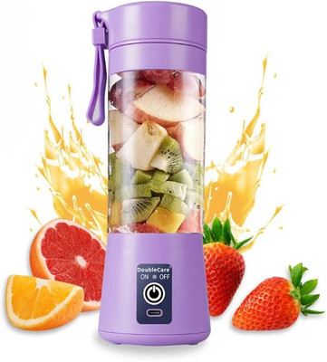 VIVID Portable Blender, USB Rechargeable Mini Juicer Blender,Electric 450 W Juicer Mixer Grinder(Portable Blender, USB Rechargeable Mini Juicer Blender,Electric | 1 Jar | Purple)