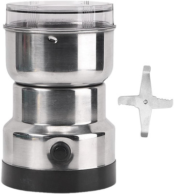 BDS Nima Mini Mixer Grinder 250 W Mixer Grinder(Electric Masala Grinder & Coffee Bean Crusher – Stainless Steel | 1 Jar | Silver)
