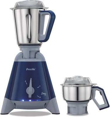 Preethi 1300 W Mixer Grinder(X Pro Duo MG-198 | 2 Jars | Black)