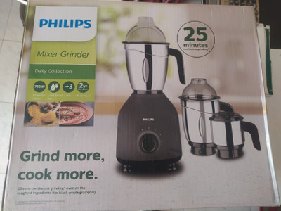 PHILIPS HL775700 750 W Mixer Grinder(HL775700 | 3 Jars | Black)