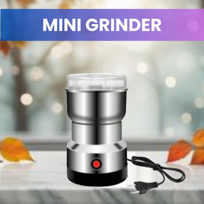 FRONY Grinder-01 200 W Mixer Grinder(Electric Mixer Grinder & Coffee Maker for Kitchen Masala,Fruit, Onion GarlicA379 | 1 Jar | Silver)