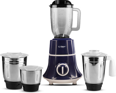 Flipkart SmartBuy Kitchen King – 750 W Juicer Mixer Grinder (4 Jars, Blue) For Rs. 1599 @ 52 %