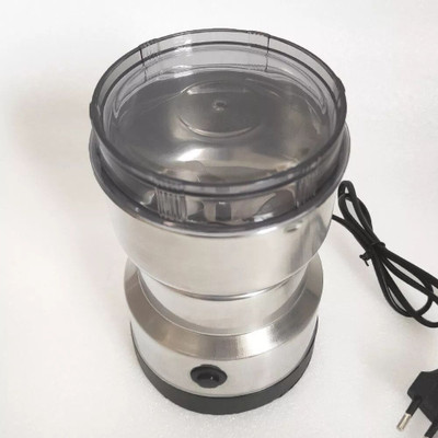 BDS Nima Mini Mixer Grinder 200 W Mixer Grinder(Mini Electric Mixer – Handy Kitchen Tool for Spices, Coffee, and Herbs | 1 Jar | Silver)